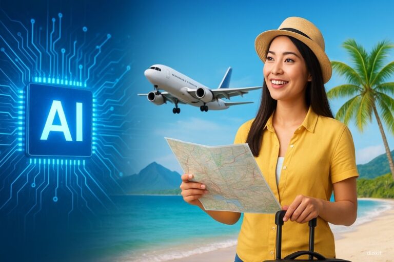 travel agency business using AI